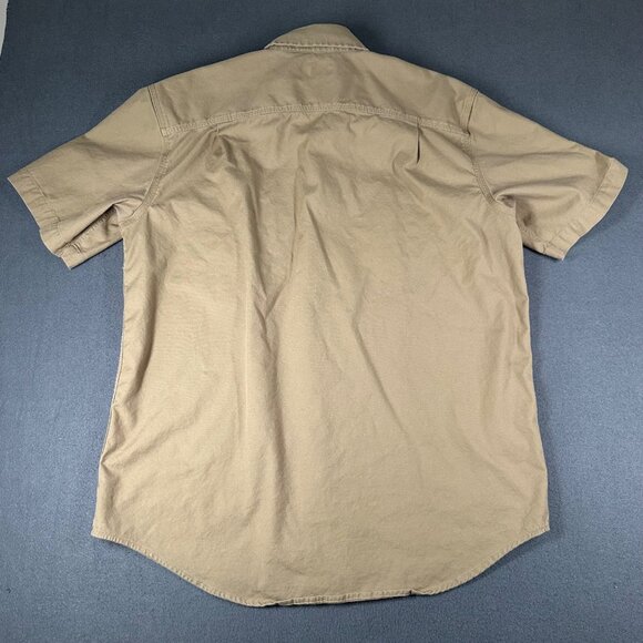 Carhartt Mens L Rugged Flex Short Sleeve Button Down Work Shirt 103555 253 - Picture 10 of 10
